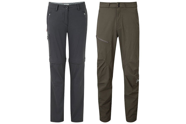walking trousers for men and women